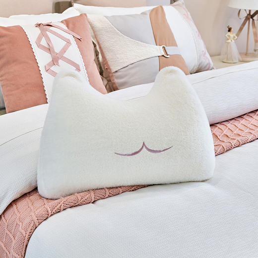 喜梦宝床品套件8件套60支全棉长绒棉新疆棉喵星人系列 商品图4