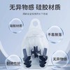 游泳鼻夹耳塞套装专业防呛水潜水装备成人儿童软硅胶鼻夹防滑鼻塞颜色随机1套 商品缩略图4