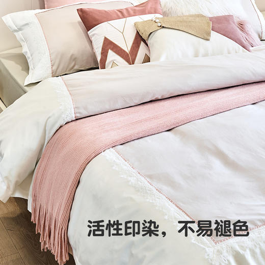 喜梦宝床品套件8件套60支长绒棉洛丽塔系列 商品图2