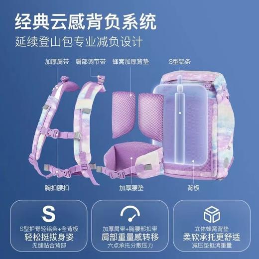 【开学季！】挪威beckmann儿童背包小学生书包护脊减压女男孩1-9年级22L/28L classic系列 商品图3