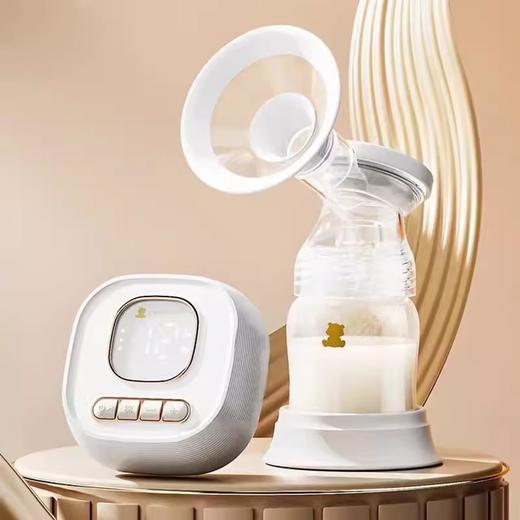 小白熊电动吸奶器拔奶器全自动产妇挤奶器吸力大静音丽影HL-0682 商品图0