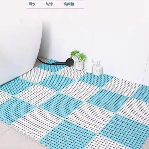 浴室防滑垫拼接脚垫家用卫生间厕所淋浴房洗澡间地垫防水隔水垫子 商品图7