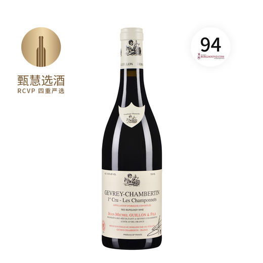 麒龙酒庄热夫雷香贝丹香鹏一级园红葡萄酒 2019 Domaine Jean-Michel Guillon Gevrey-Chambertin 1er Cru "Les Champonnets" 商品图0