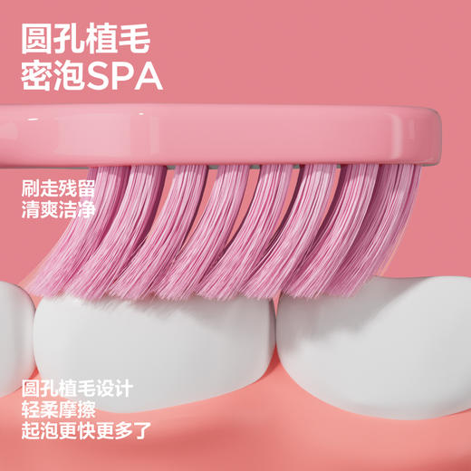 参半密泡小彩虹牙刷（4支装） 商品图4