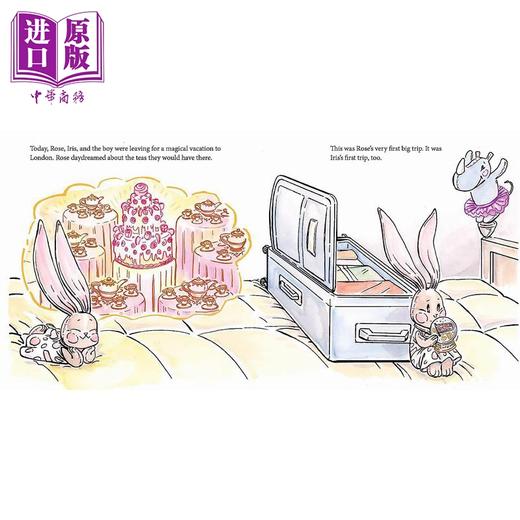 【中商原版】启能成长：毛绒兔萝丝的旅游记（社交焦虑）Brian Wray：Traveling Rose英文原版 亲子绘本 动物故事书图画书 商品图3