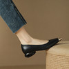 时尚气质，粗跟铁头单鞋LD-6377 商品缩略图14