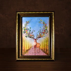 【中钞】“一路发”碎钞银版画摆件 20枚经典硬币 10克足银