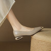 时尚气质，粗跟铁头单鞋LD-6377 商品缩略图7