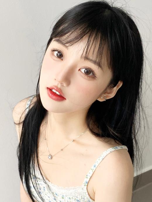 annakelly 荧光泡泡 好甜的棕色 半年抛 14.2mm 含硅水凝胶 商品图1