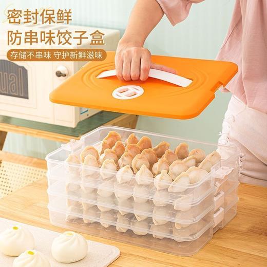 饺子盒专用冻饺子盒冰箱收纳盒家用大容量速冻混沌冷冻保鲜盒多层 商品图6