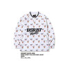 BSRABBIT 23-24 【JK089】 BSRBT SPORTY PULLOVER SNAP JACKET  WHITE  M 商品缩略图0