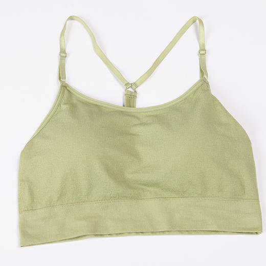 都市丽人时尚美搭无缝面料短抹胸无钢圈无排扣无尺码女士背心LV3AB1 商品图5