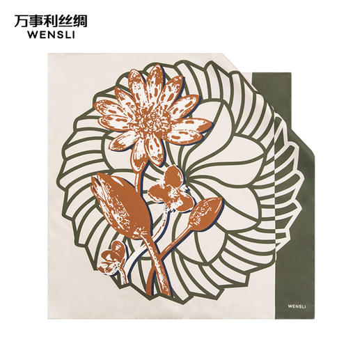 万事利“好运连连”中方巾保温杯礼盒 商品图5