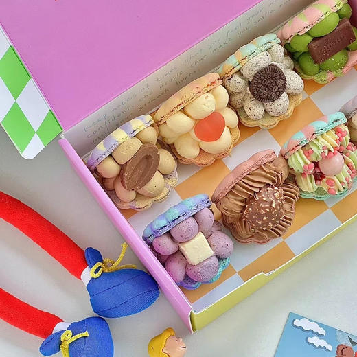 贝壳马卡龙整盒邮寄专拍 商品图1