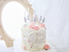 女士款 珠光宝气 蝴蝶结 烛台 粉粉小玫瑰 翻糖 韩式裱花蛋糕 商品缩略图2