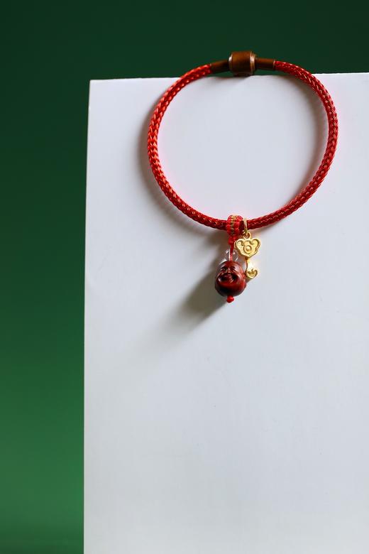 XYZT0496°禅意笑佛红绳手链 商品图5