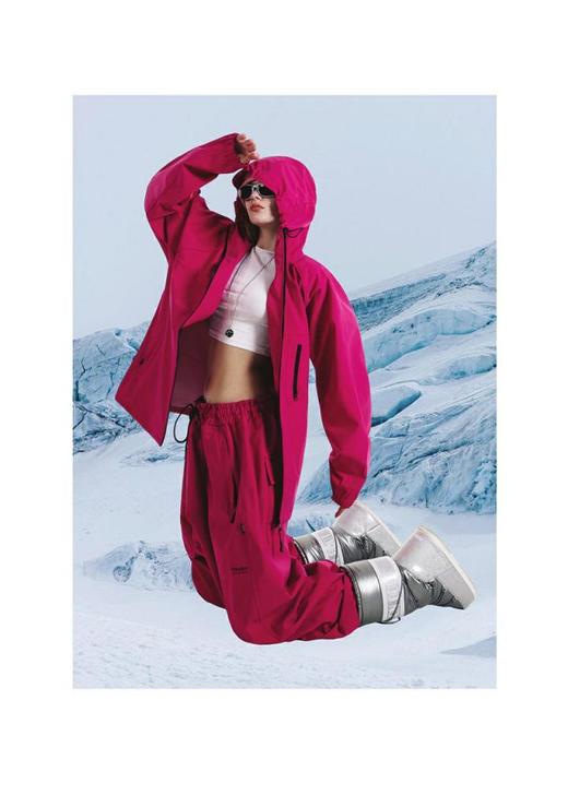 BSRABBIT 23-24 【JK059  PT070】 WORK STRETCH 3L HOODED JACKET  WORK STRETCH 3L SUPER WIDE JOGGER PANTS 商品图1