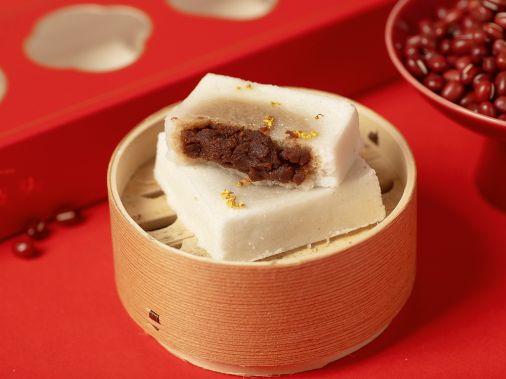 传统豆沙方糕（4块）