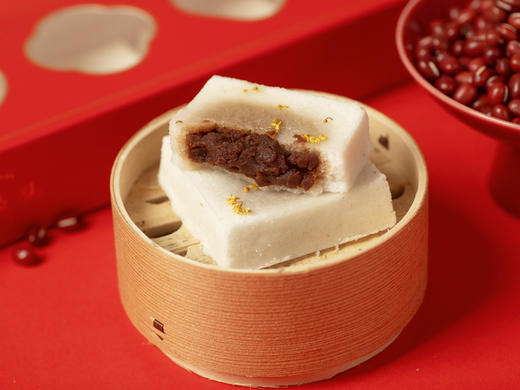 传统豆沙方糕（4块） 商品图0