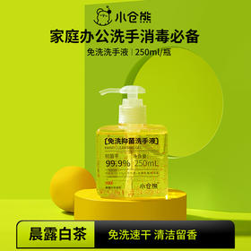 小仓熊免洗洗手液250ml    家庭装儿童家用消毒液杀菌酒精免洗手学生