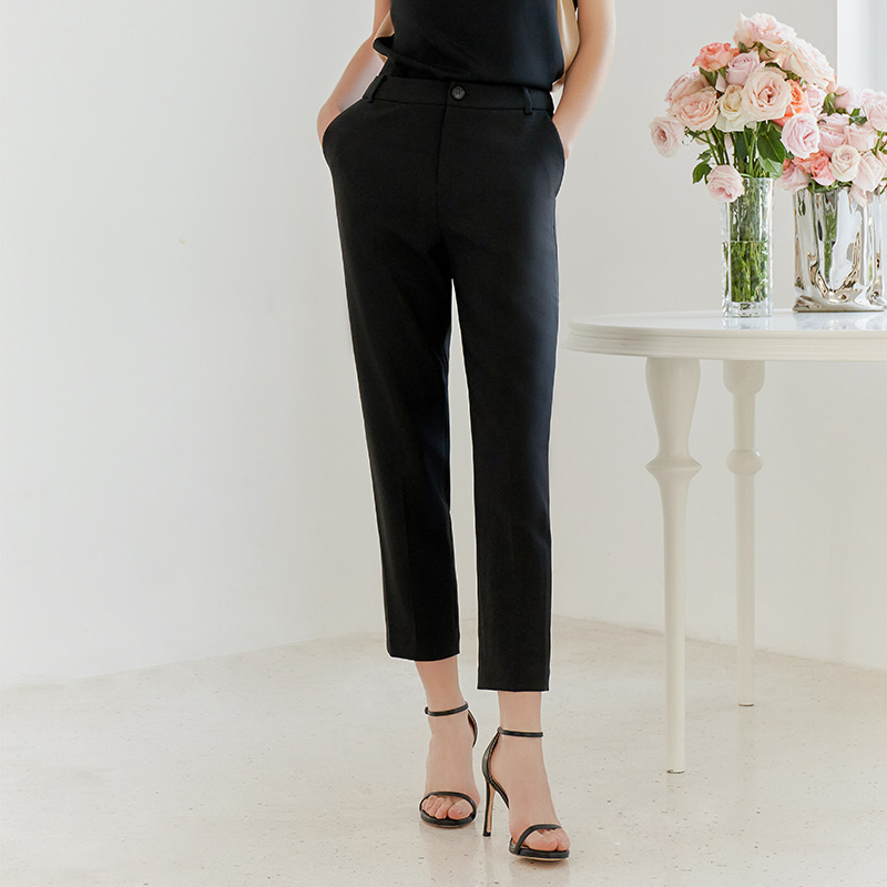 【小直筒休闲裤】23年夏季新品女士裤子时尚通勤休闲裤子