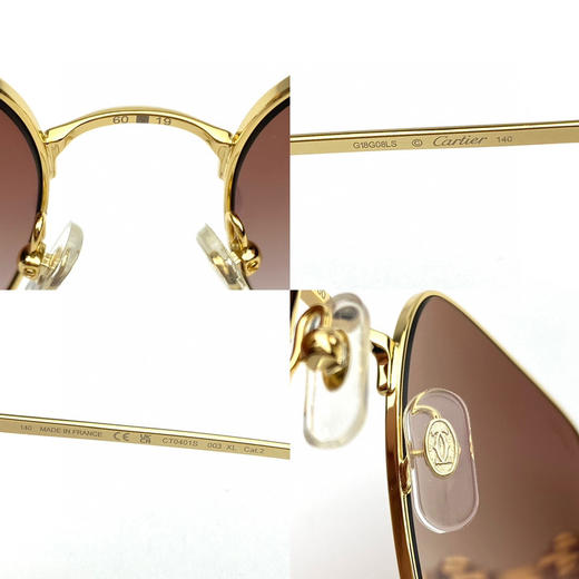 太阳镜。自己备注颜色。粉色 黑色 棕色 商品图8