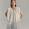 LIYIHAN 褶皱宽肩连衣裙 Y233L07201 商品缩略图0