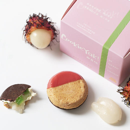 「狮子座」红毛丹莫吉托味曲奇烧（无酒精）｜冷冻经典版曲奇烧（4枚/盒） 商品图5