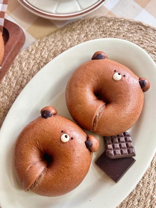 巧克力熊圈圈（自熬巧克力酱）~ 04月20日制作发出 商品图0