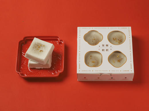 传统豆沙方糕（4块） 商品图1