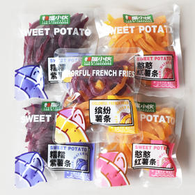 林屋小伙缤纷薯条、憨憨红薯条、脆脆红枣干 约500g/份