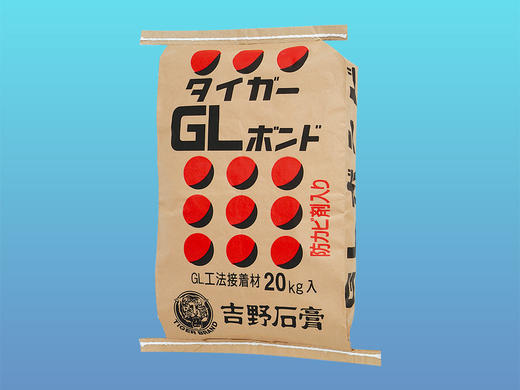 日本吉野石膏板GL工法粘结剂牛皮纸袋 20公斤包装タイガーGLボンド 商品图1