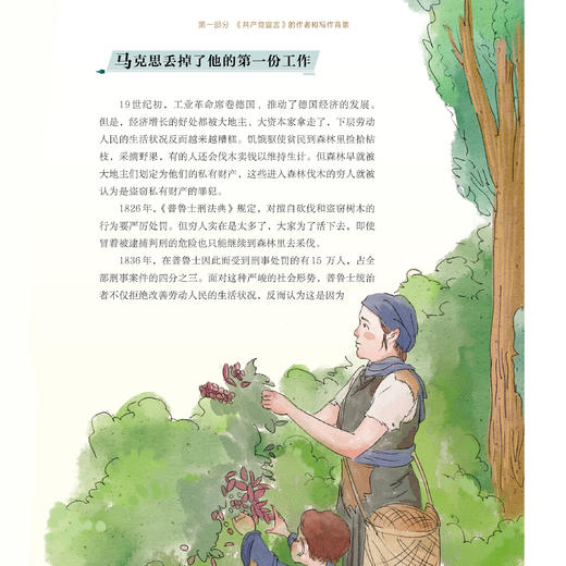 《共产党宣言：少儿彩绘版》+《国富论：少儿彩绘版》+《资本论：少儿彩绘版》（共3册）【新版】 商品图11