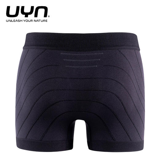 UYN 动系列 运动内裤男平角透气耐磨男士纯色时尚跑步健身速干内裤 商品图2