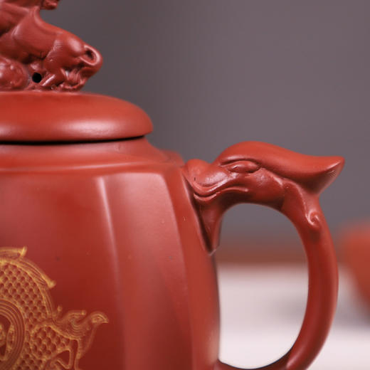 《龙马精神》紫砂套组 顾景舟传人倾力创作 龙年送礼佳品 商品图6