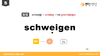 schweigen 商品缩略图0