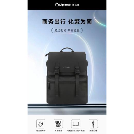 4楼外交官DB-2713L双肩背包 商品图2