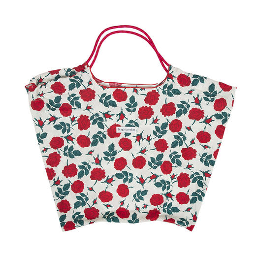 「五款配色」耶语/泫雅小碎花帆布单肩包包女大容量新款ins托特包休闲包箱包 商品图4