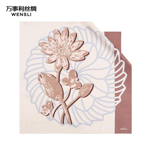 万事利“好运连连”中方巾保温杯礼盒 商品图4