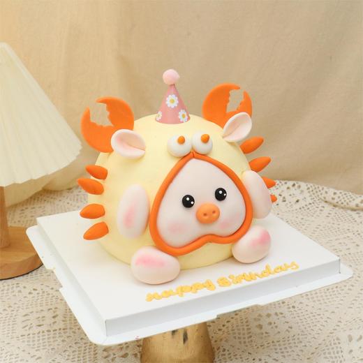 巨蟹座猪猪蛋糕 商品图1