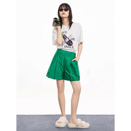 茄子印花T恤 商品图2