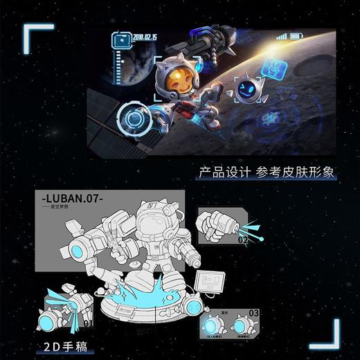 TOPTOY-王者荣耀-鲁班7号星空梦想(白)249 商品图1