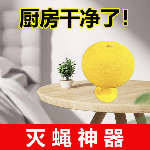 买一送一 果蝇克星室内除小飞虫水果店厨房卫生间驱蚊虫防苍蝇无毒杀诱粘剂 商品图1