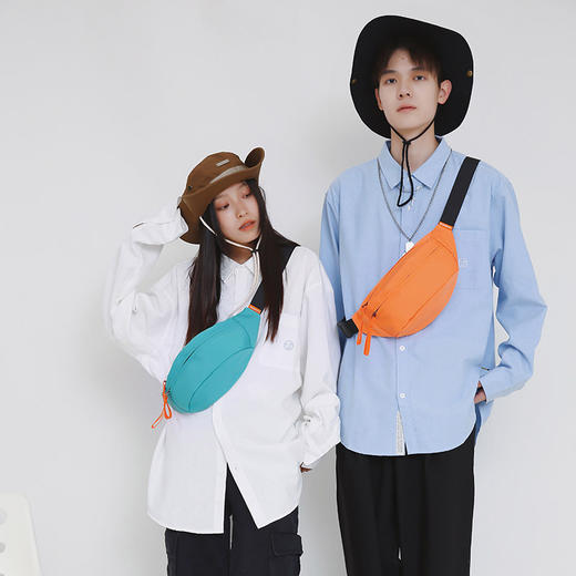 HM皮卡诺纯色腰包 bhb-6502201 商品图2