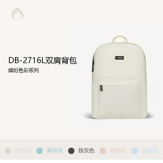 4楼外交官DB-2716L双肩背包缤纷色彩系列 商品图5