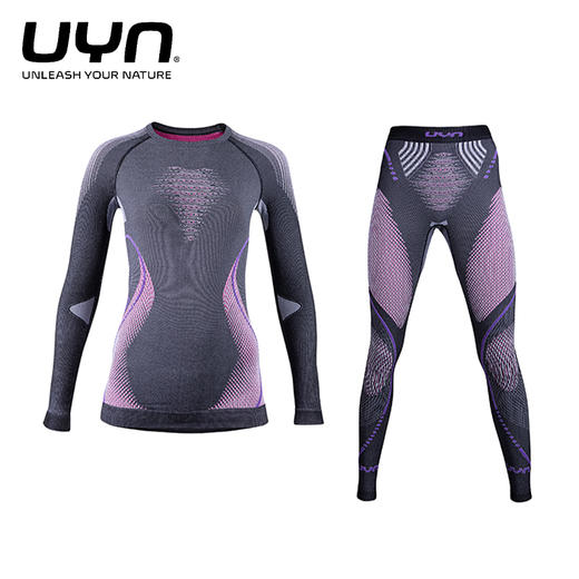 UYN进系列户外运动内衣女款速干排汗长袖长裤贴身保暖跑步滑雪套装 商品图6