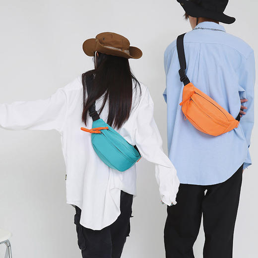 HM皮卡诺纯色腰包 bhb-6502201 商品图0