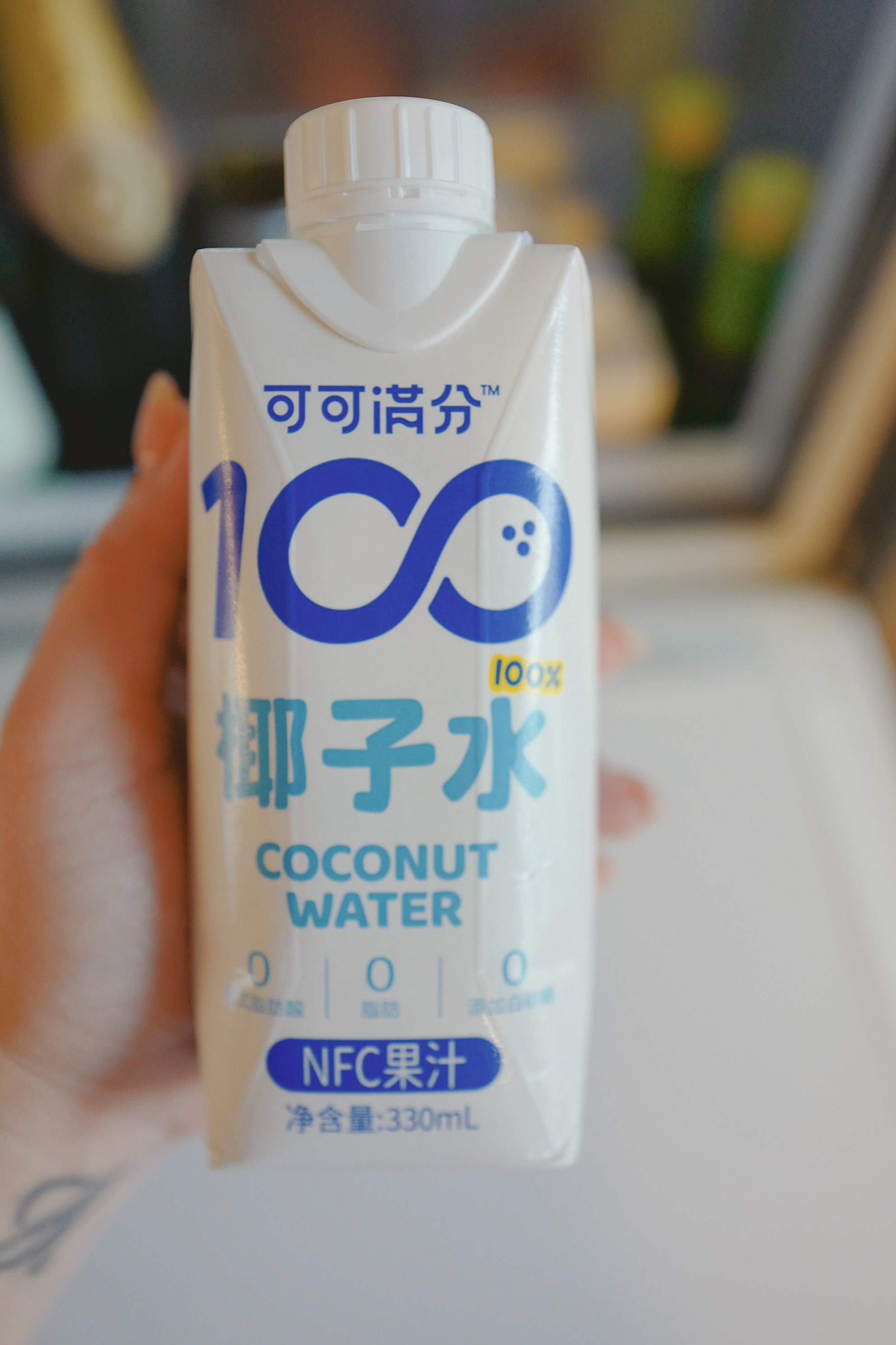 【哇！椰香味好浓哦！】可可满分100%椰子水 NFC非浓缩还原 夏天喝好清爽 245ml/瓶