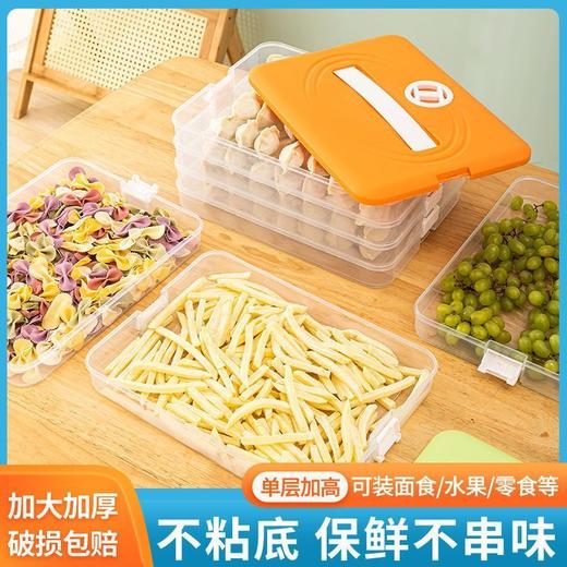 饺子盒专用冻饺子盒冰箱收纳盒家用大容量速冻混沌冷冻保鲜盒多层 商品图4
