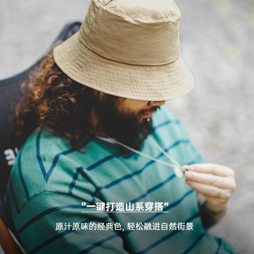 马登工装 山系户外渔夫帽两用手提零钱包钱袋便携帽遮阳帽子男女 商品图1